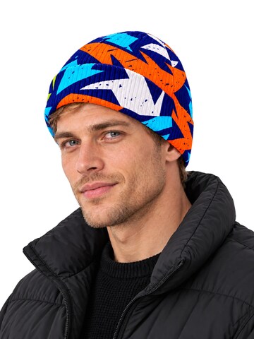 Rune Beanie in Blue