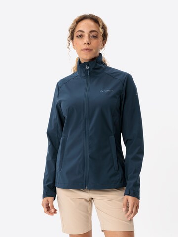 VAUDE Functionele jas in Blauw: voorkant