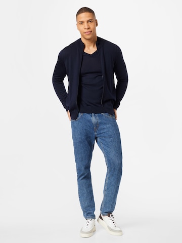 BOSS Black Knit Cardigan 'Balonso' in Blue