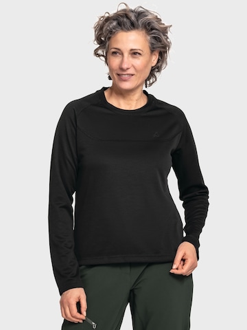 Schöffel Functioneel shirt 'Smue' in Zwart: voorkant