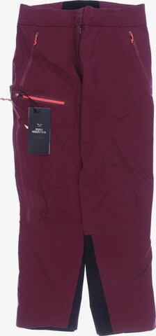 SALEWA Pants in XL in Red: front