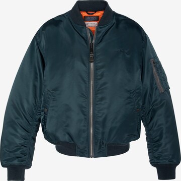 Schott NYC Performance Jacket in Green: front