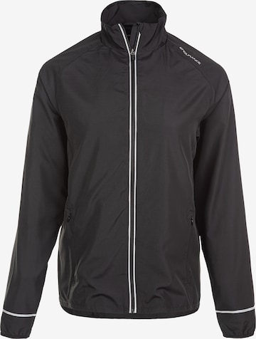 ENDURANCE Athletic Jacket 'Shela' in Black: front