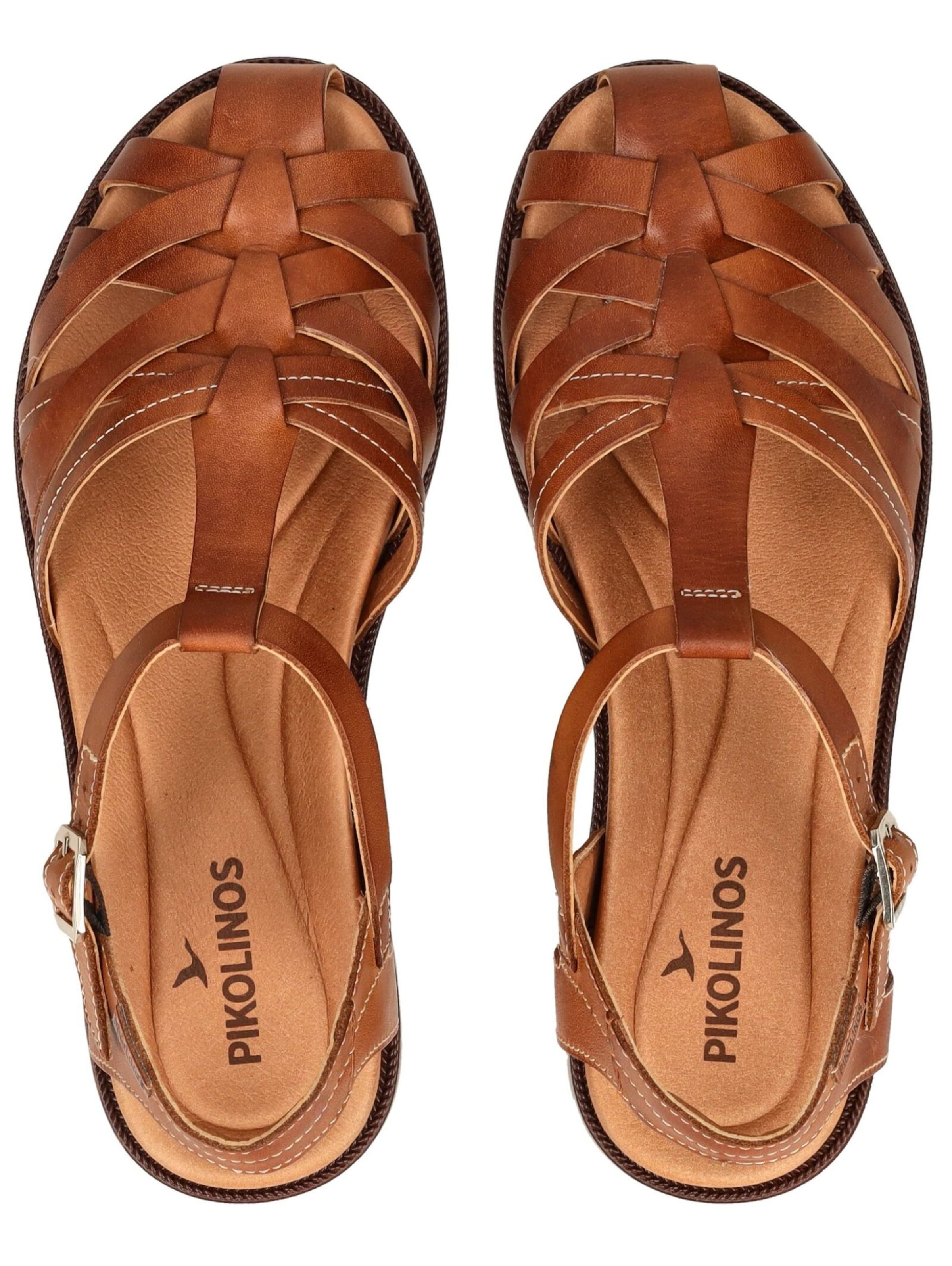 Sandalo con cinturino di PIKOLINOS in marrone