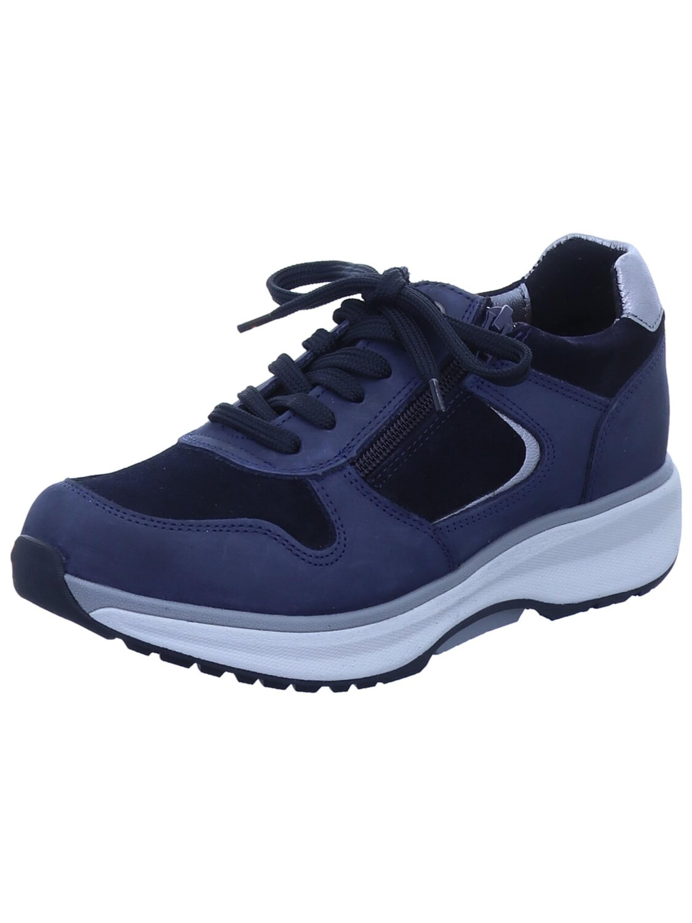 Xsensible Sneaker low 'Schnürschuh Damen 30150.2.220 Echtleder in blau'‌‌ in Blau: Vorderseite