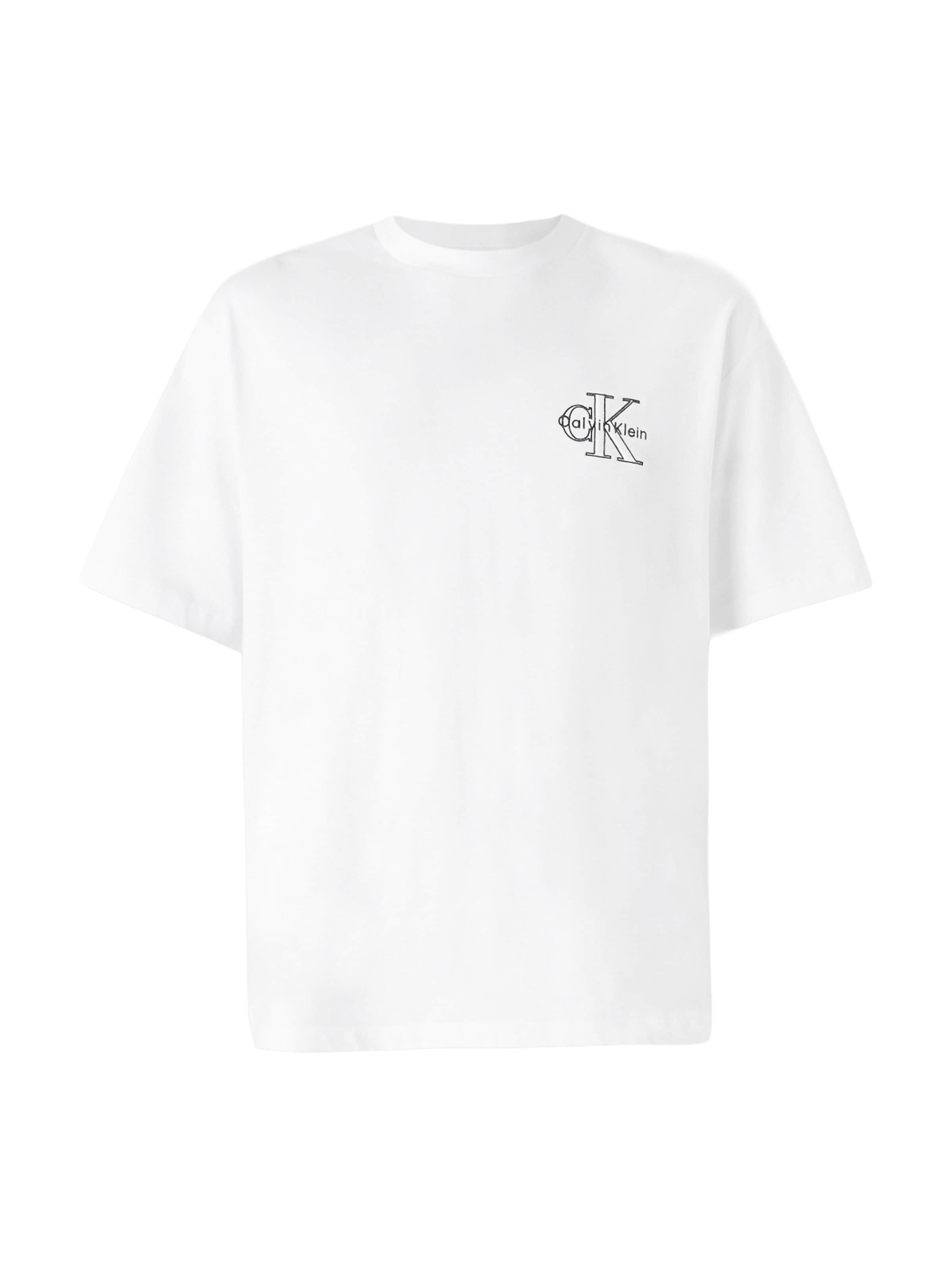 Calvin Klein Jeans Póló - fehér: elől