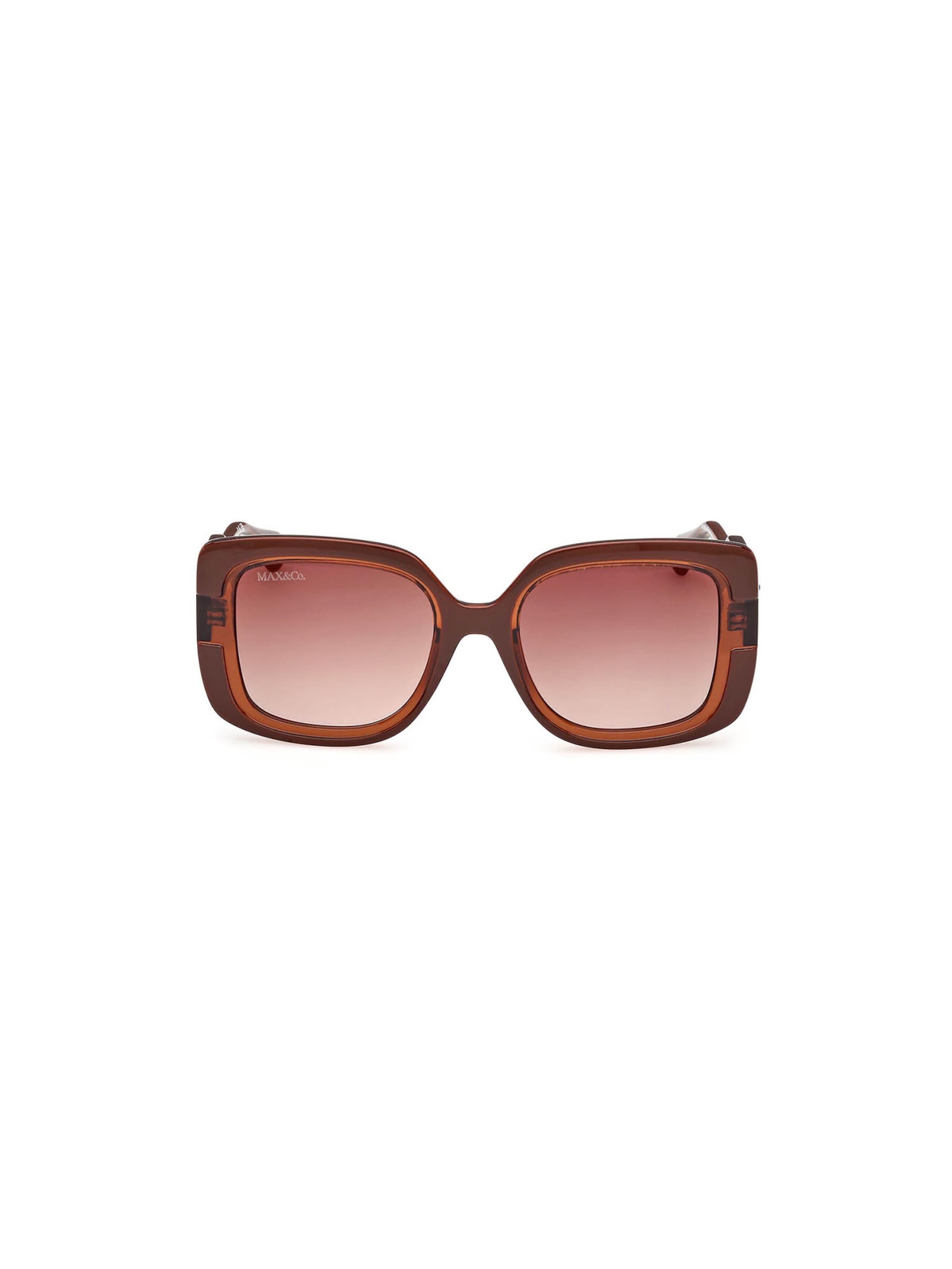 Lunettes de soleil MAX&Co. en marron : devant