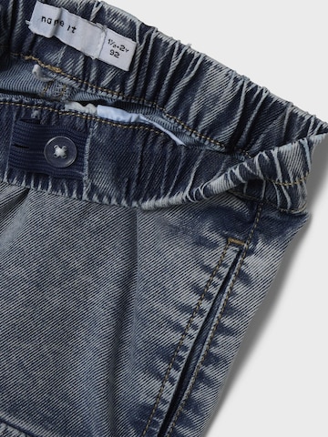 Effilé Jean NAME IT en bleu