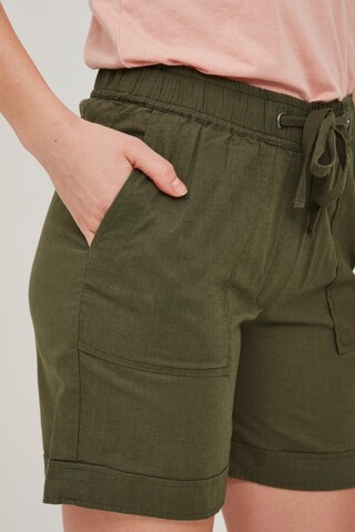 Fransa Regular Pants in Green