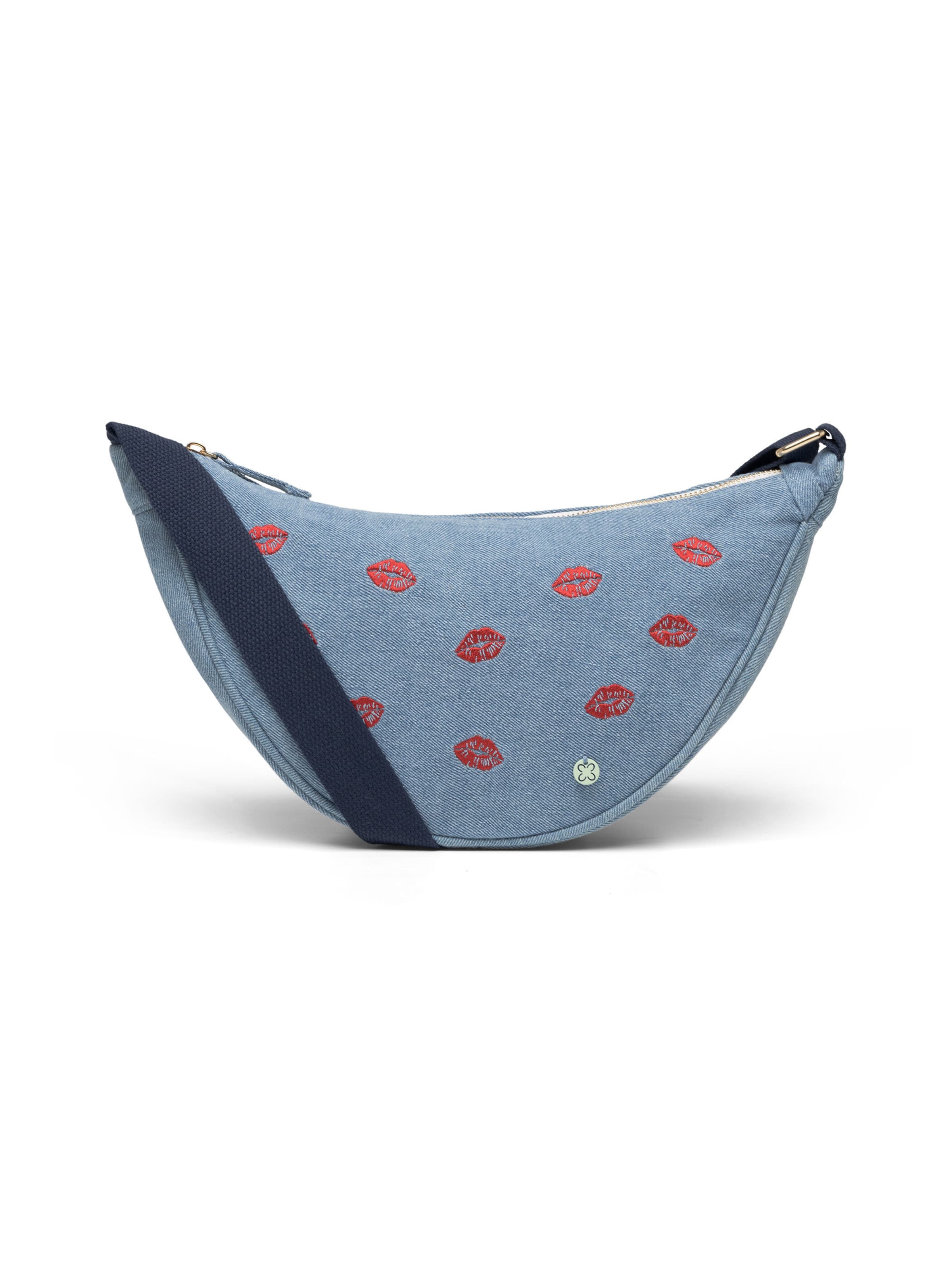 CODELLO Schoudertas in Blauw: voorkant