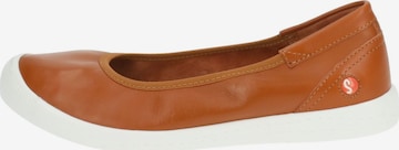 Softinos Ballet Flats in Brown