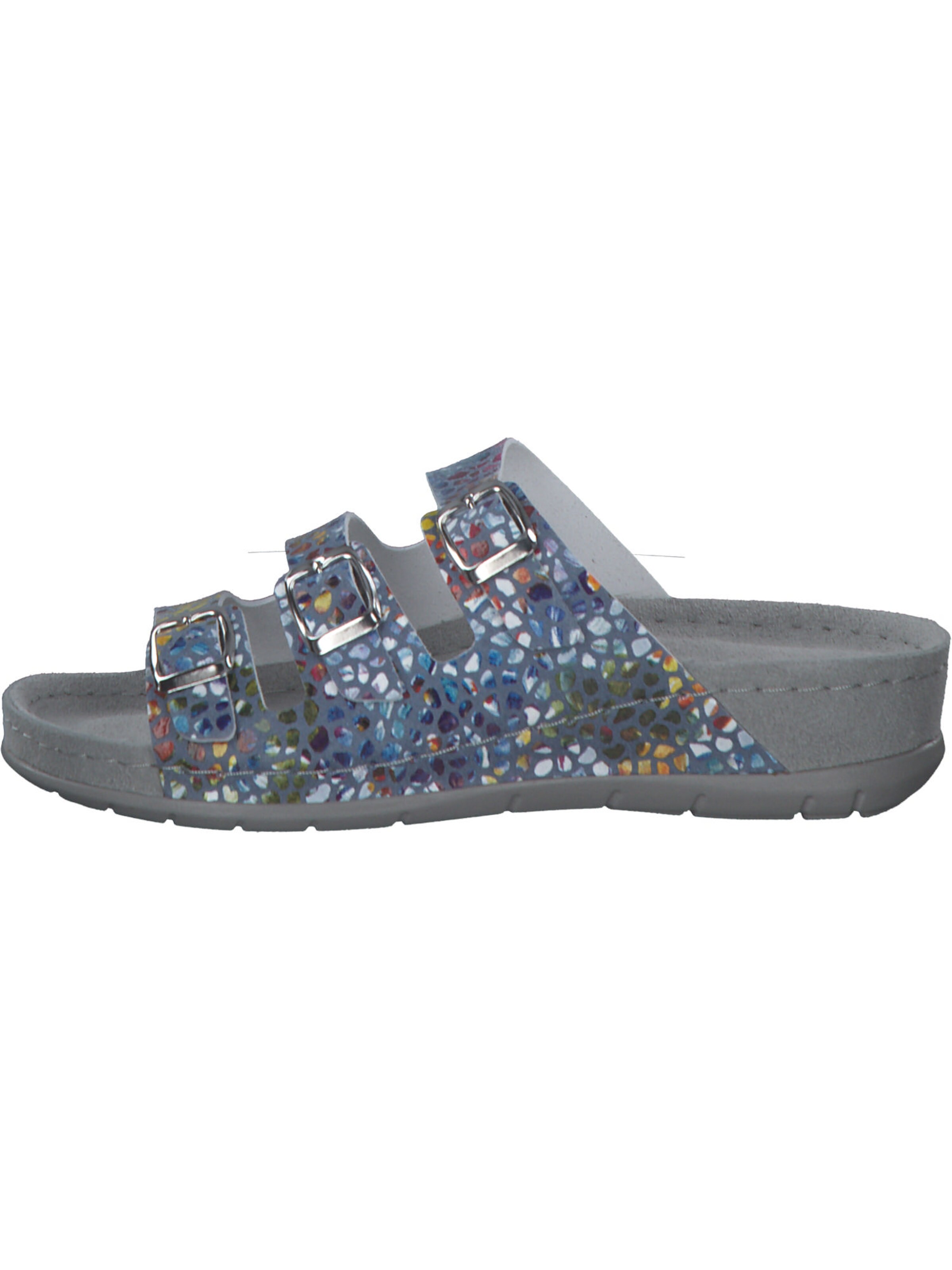 ROHDE Pantolette in Mischfarben