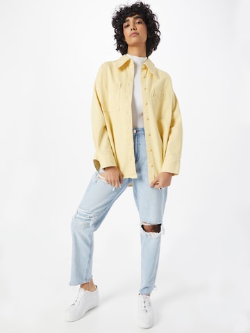 LEVI'S ® Bluse 'Jadon Denim Shirt' in Gelb