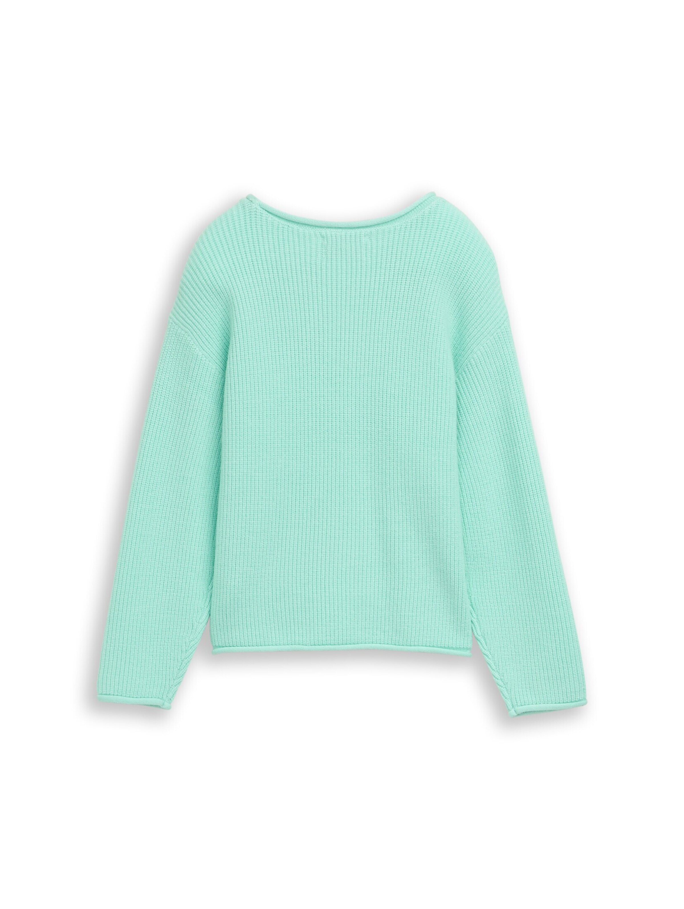 TOM TAILOR Sweater in Green