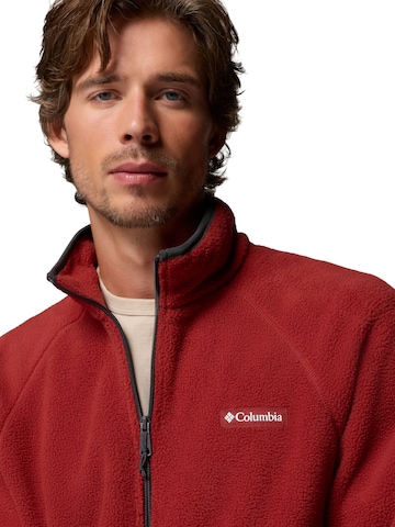 COLUMBIA Fleece jas 'Columbia Timber Crest Full Zip Fleece' in Rood