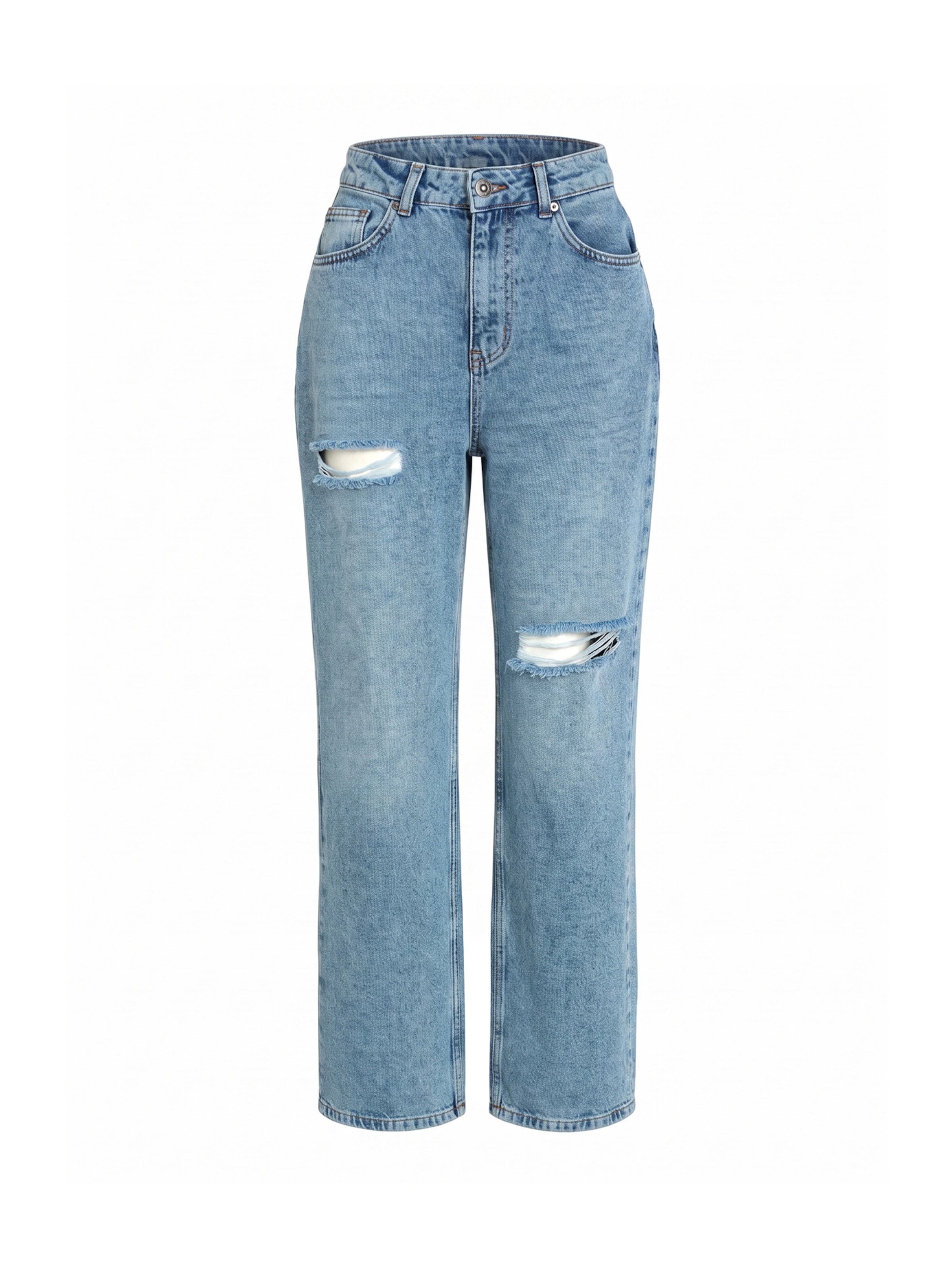 Imily Bela Loosefit Jeans in Blauw: voorkant