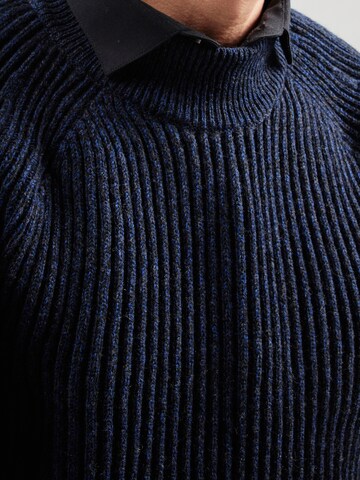 BOSS Sweater 'Kearth' in Blue