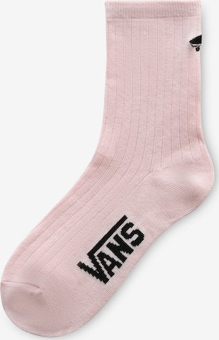 VANS 6067 - WM Socks 'WM KICKIN IT CREW SOCK 6.5-10 1PK' in Pink: predná strana