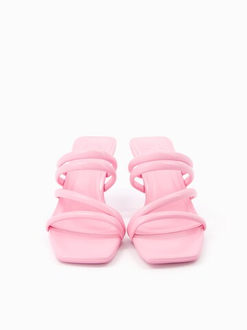 Bershka Pantoletter i pink