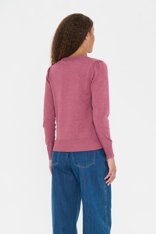SAINT TROPEZ Pullover 'Mia' in Rot
