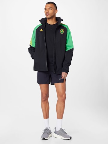 ADIDAS PERFORMANCE Training Jacket 'Jamaica Condivo 22 Rain' in Black