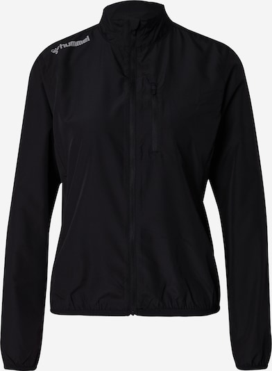 Hummel Спортивная куртка 'RUN' в Серебристо-серый / Черный, Обзор товара