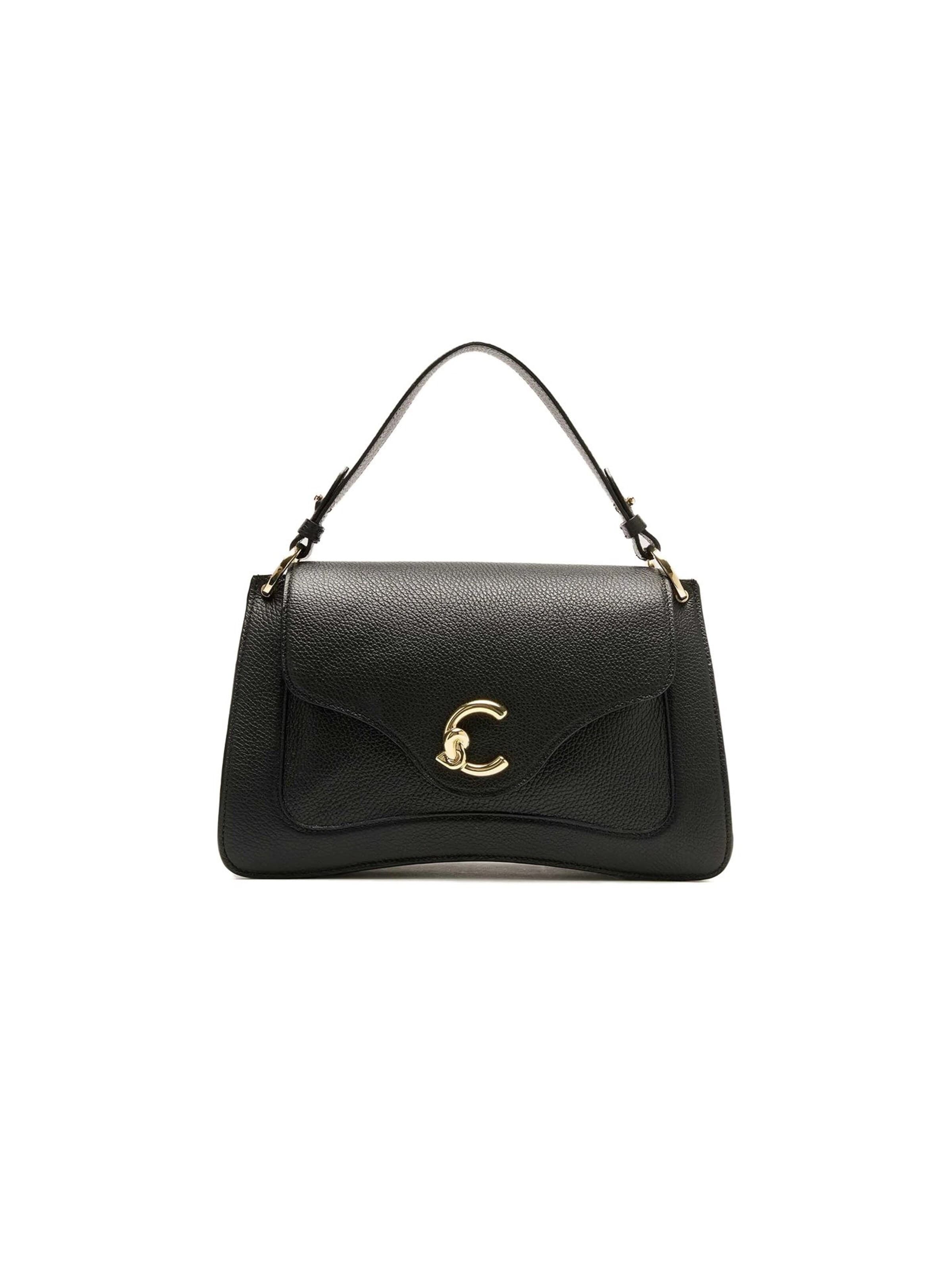 Coccinelle - Bolso de mano en negro: frente