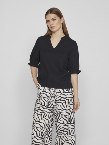 VILA Blouse in Zwart: voorkant