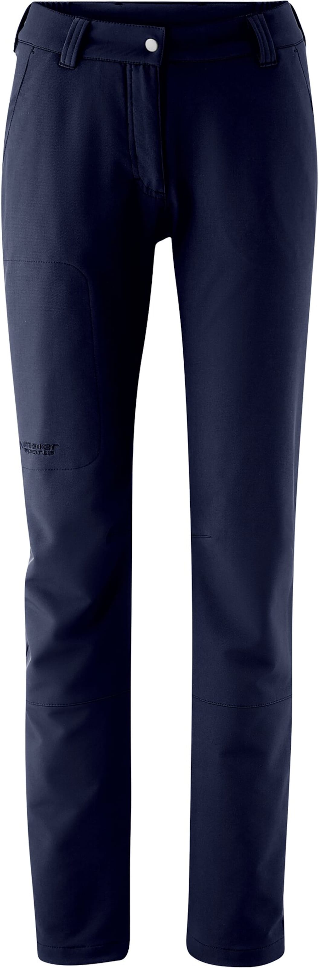 Maier Sports Regular Outdoor Pants 'Helga' in Blue: front