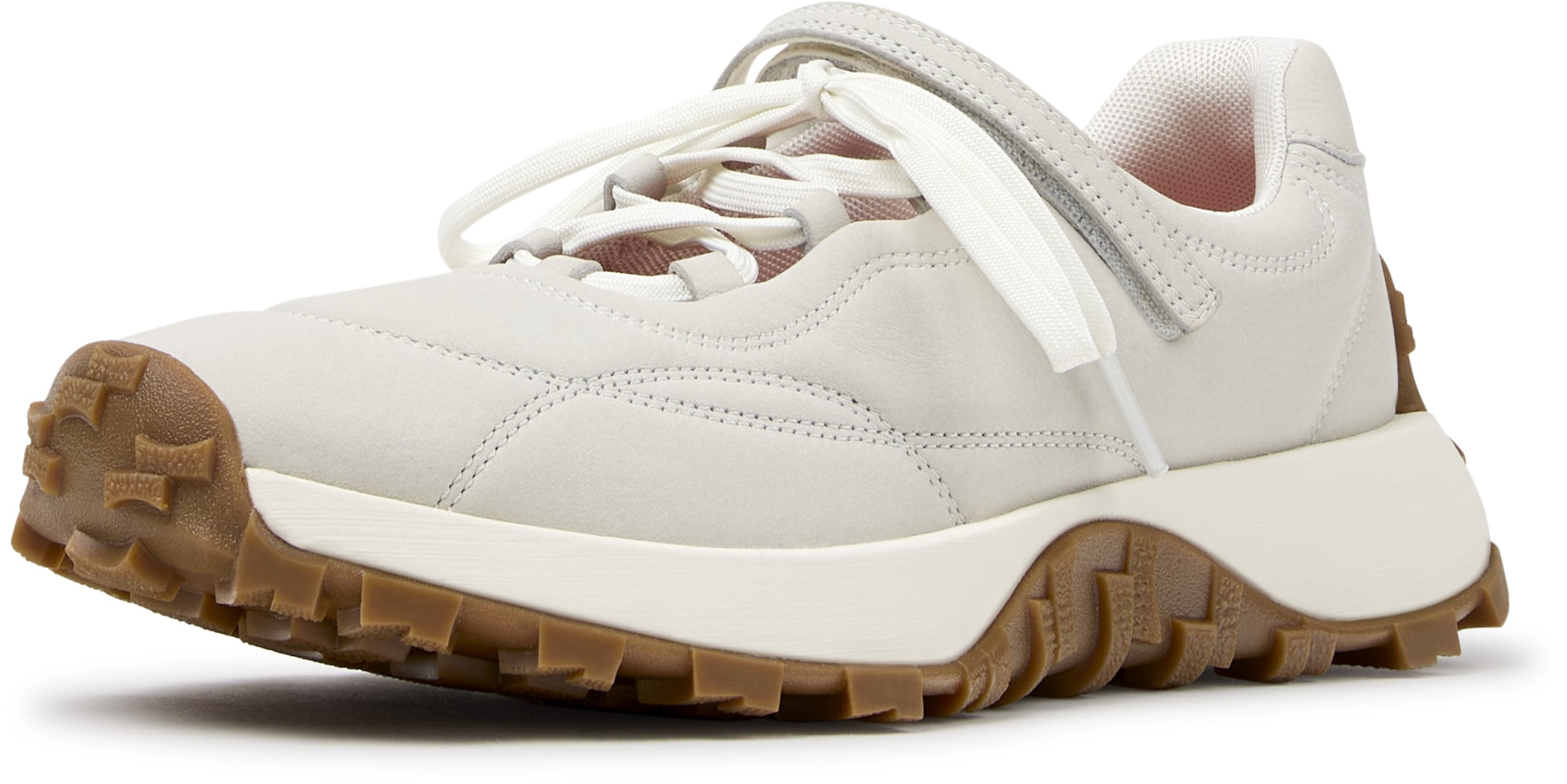 Baskets basses ' Drift Trail ' CAMPER en blanc : devant
