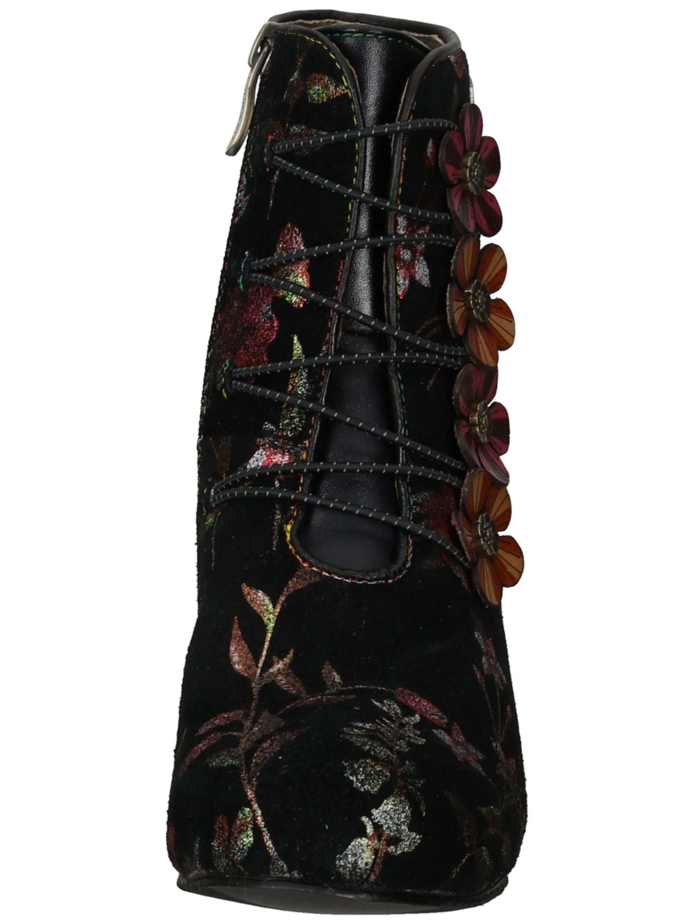 Laura Vita Schnürstiefelette in Schwarz