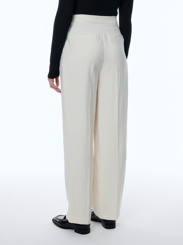 Wide Leg Pantalon 'Nena' EDITED en blanc