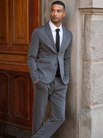 Regular fit Giacca business da completo ' The Original ' di TEESHOPPEN in grigio