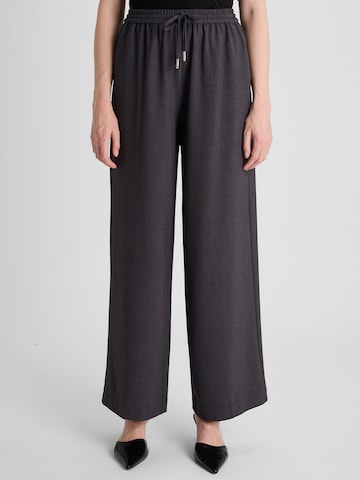 Wide leg Pantaloni 'Blanca' de la Guido Maria Kretschmer Women pe gri: față