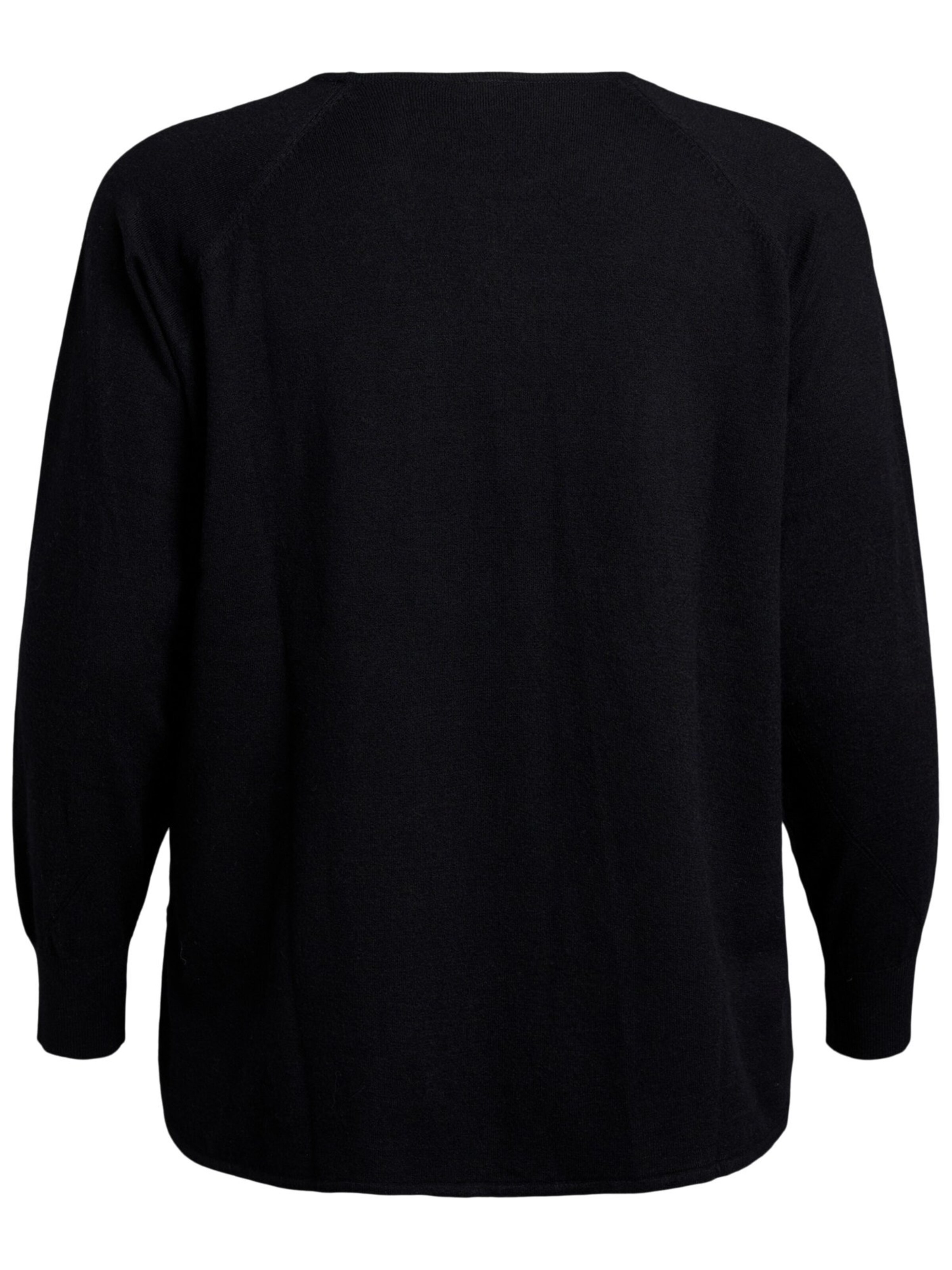 Zizzi Πουλόβερ 'Caella' σε μαύρο