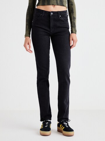 WRANGLER Слим фит Дънки 'PIPER' в черно: отпред