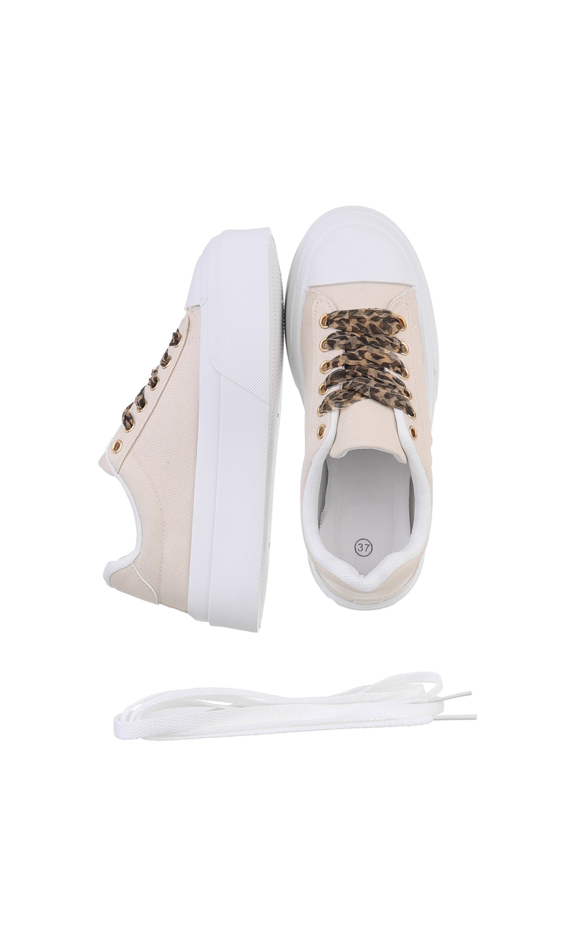 Ital-Design Sneakers in Beige