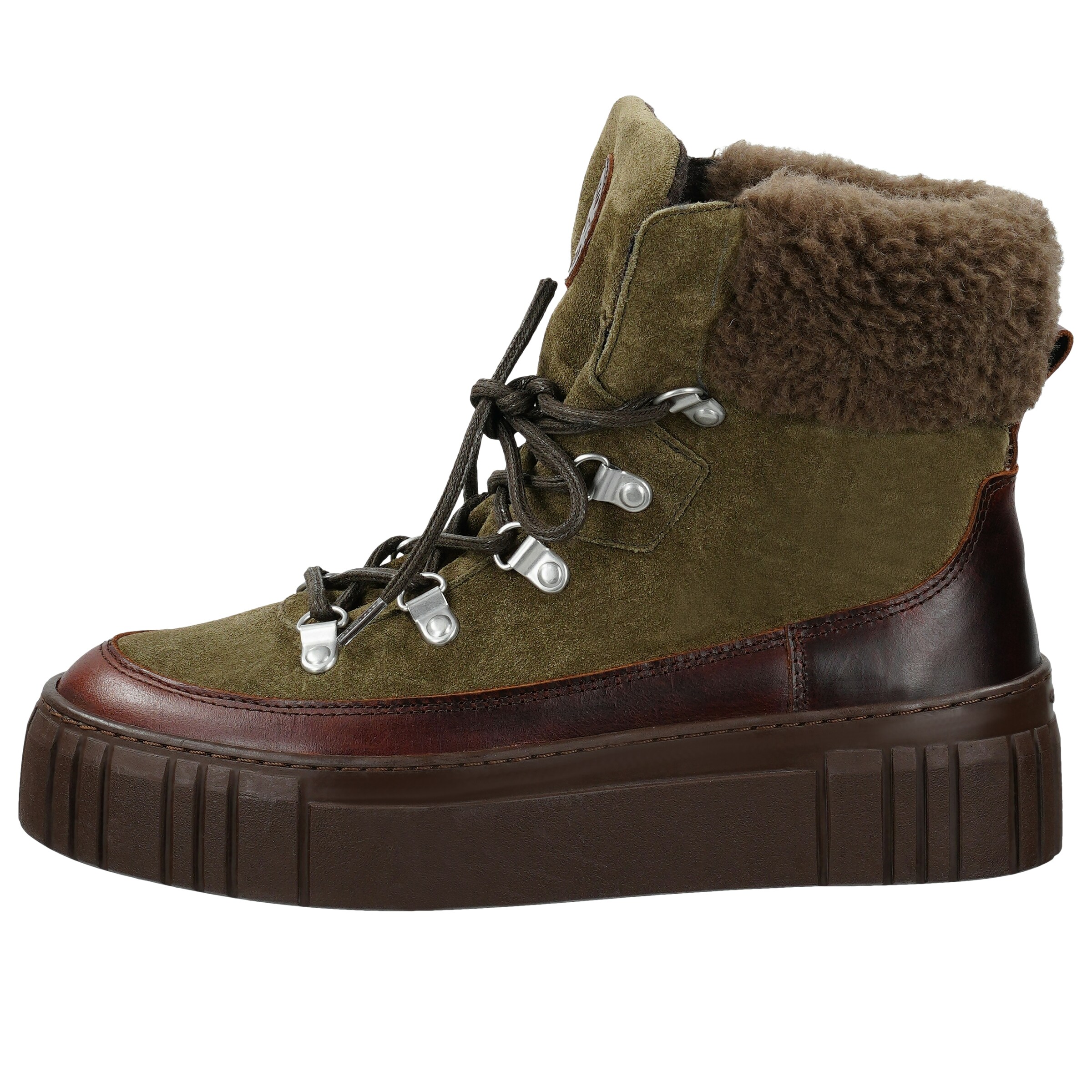 GANT Lace-up bootie in Green