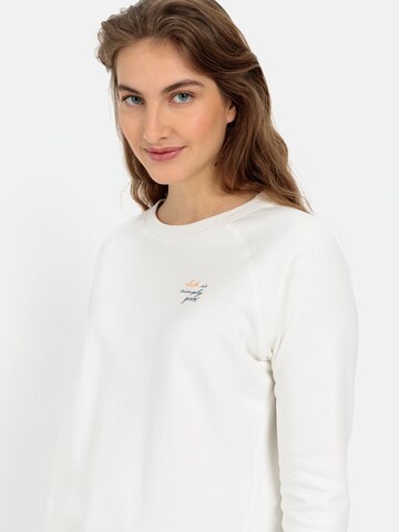 CAMEL ACTIVE Sweatshirt in White