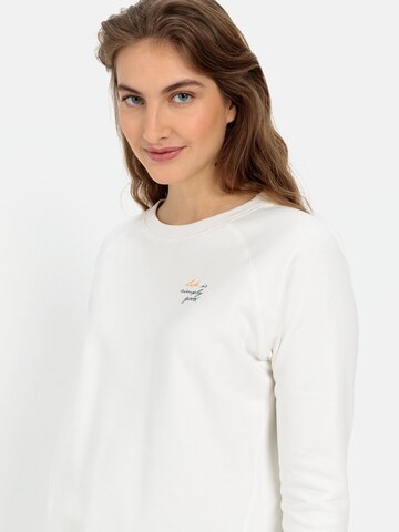 CAMEL ACTIVE Sweatshirt in Weiß
