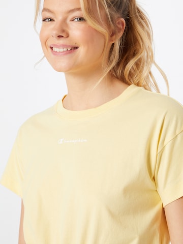 Champion Authentic Athletic Apparel Koszulka funkcyjna w kolorze żółty