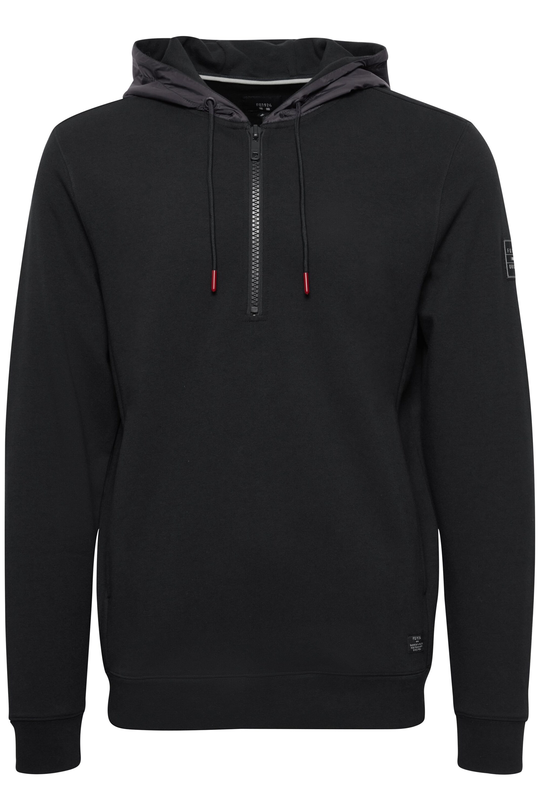 Sweat-shirt FQ1924 en noir : devant