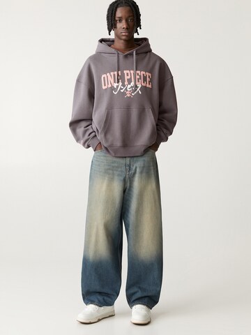 Pull&Bear Sweatshirt i grå