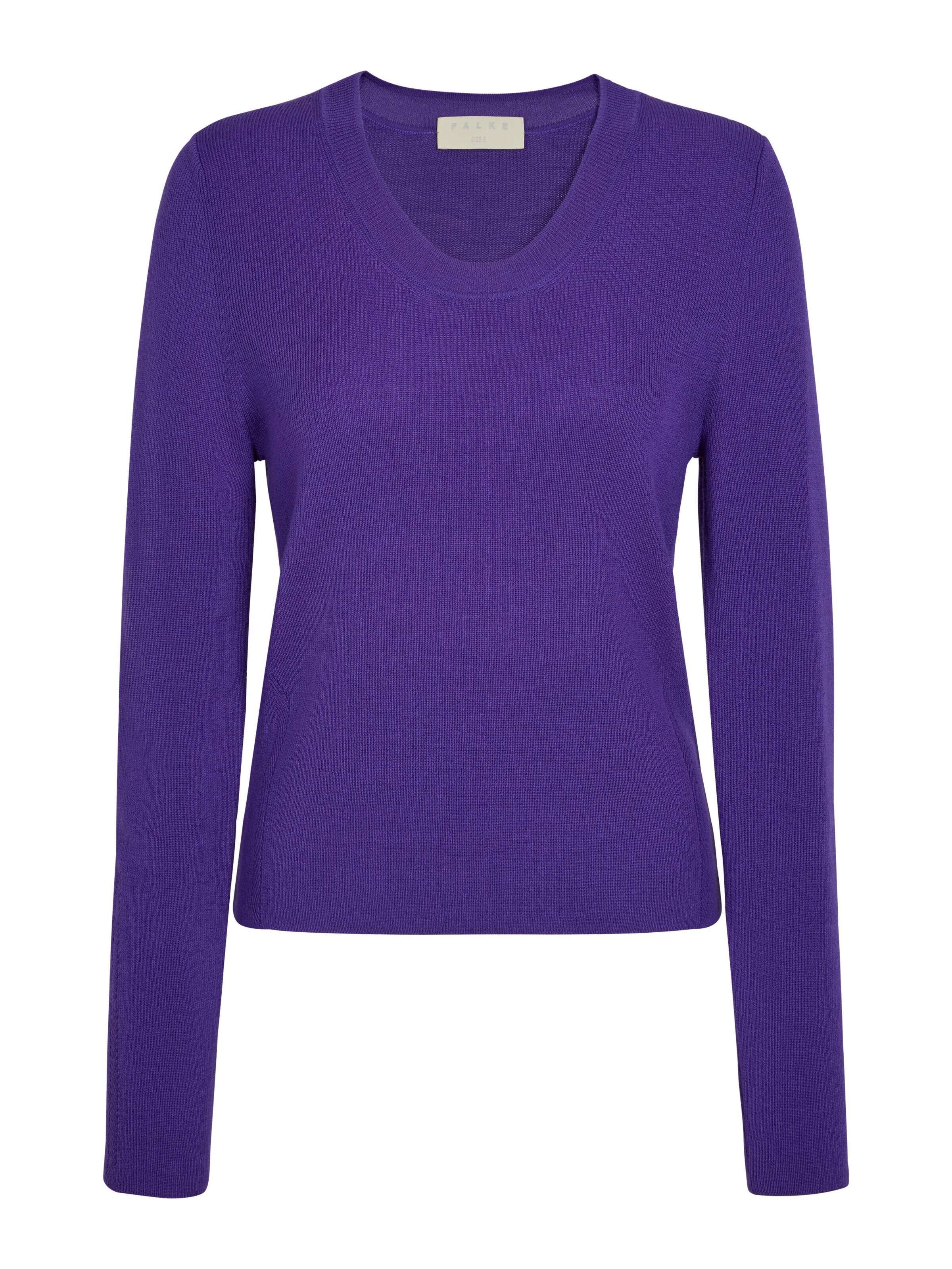 FALKE Pullover 'Ultrafine Merino Wool'‌‌ in Lila
