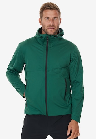 ENDURANCE Athletic Jacket 'Komint' in Green: front