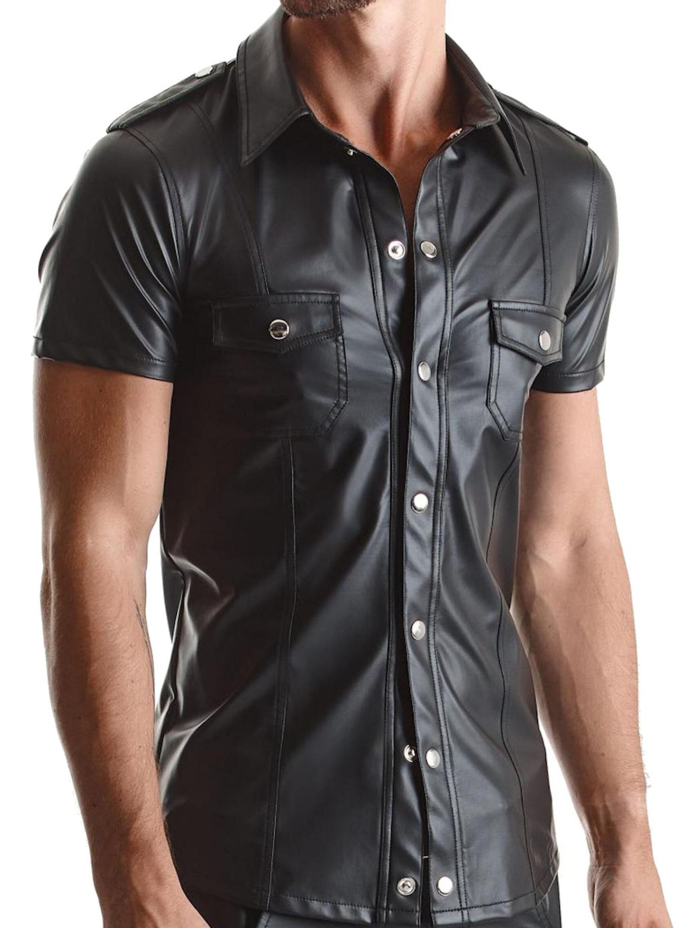 Regnes Fetish Planet Shirt 'Luca' in Black