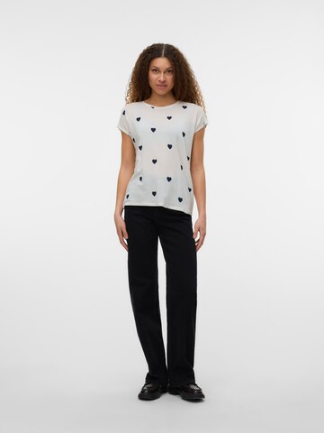 balts VERO MODA T-Krekls 'VMAva'