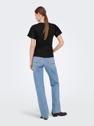 ONLY Shirt 'marie' in Zwart
