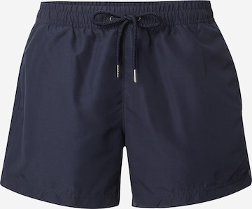 Guido Maria Kretschmer Men Board Shorts 'Gabriel' in Blue: front