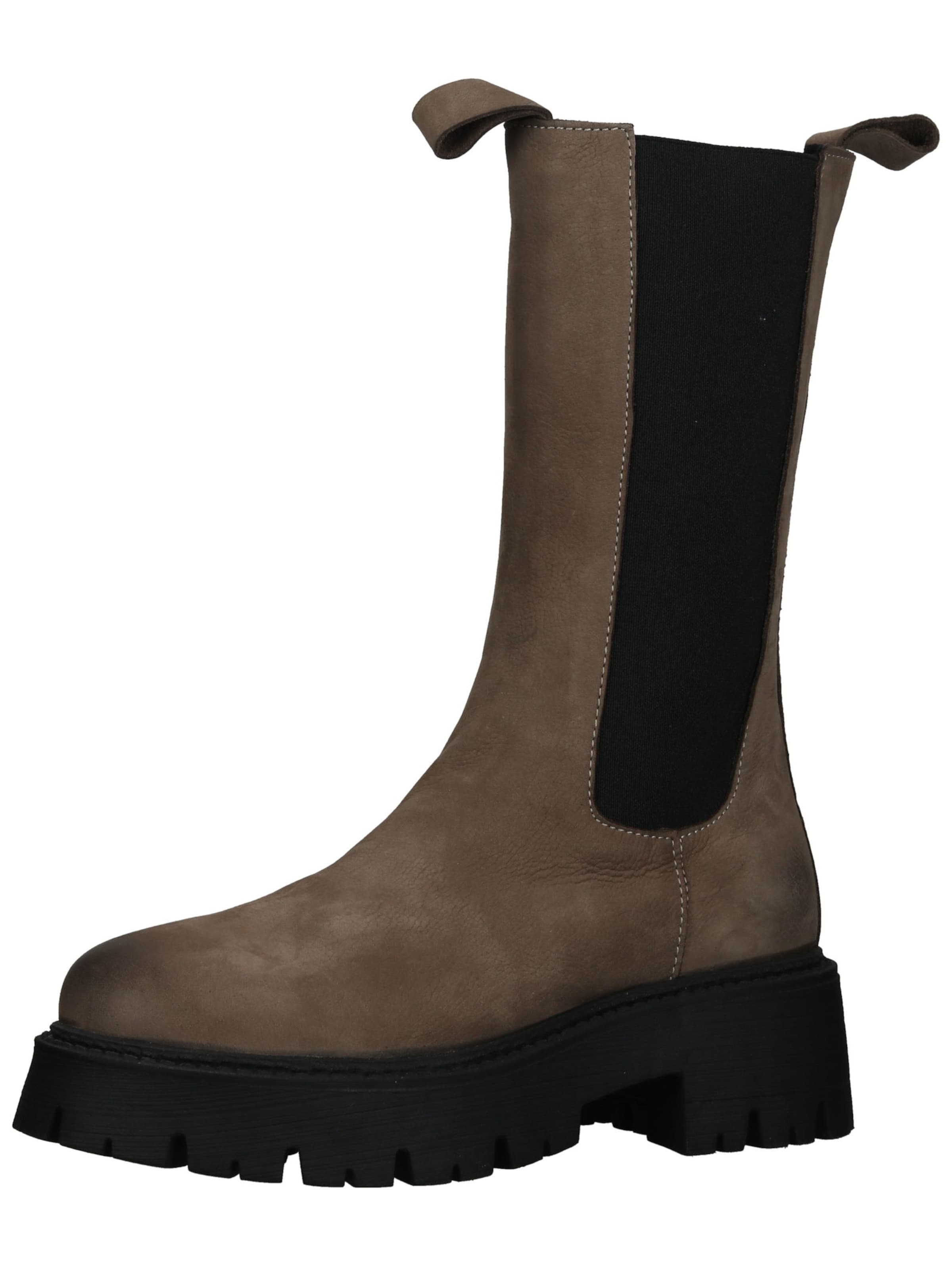 Chelsea Boots LAZAMANI en marron : devant